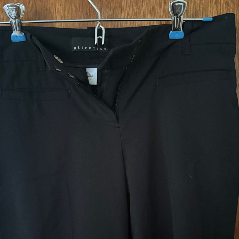 Attention Women's Black Dress Pants